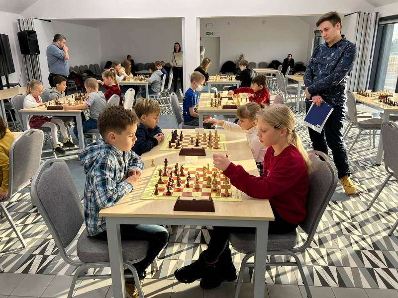 Zaproszenie na turniej szachowy dla dzieci