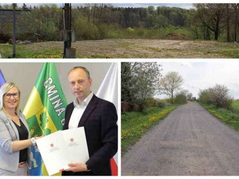 Milion złotych dofinansowania na dwie inwestycje w gminie Dygowo