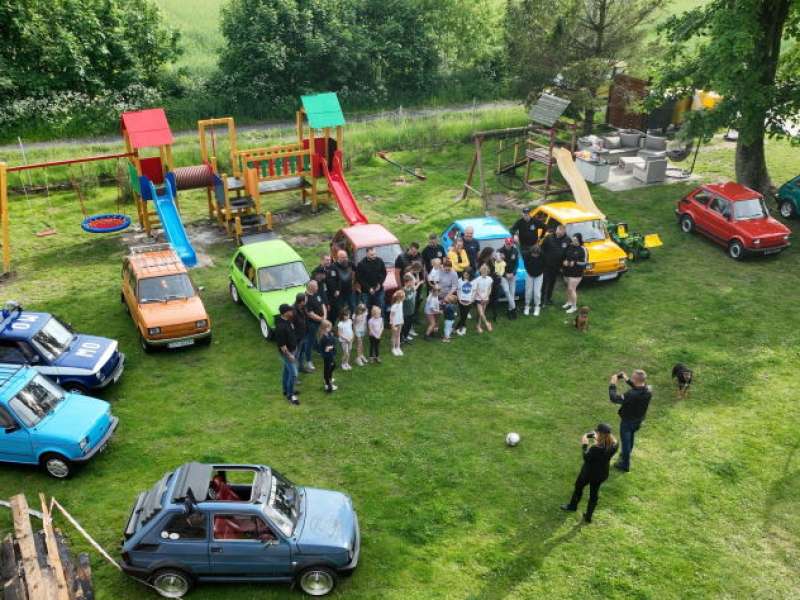 Gang Maluchów wybudował plac zabaw dla Domu Dziecka w Dębogardzie