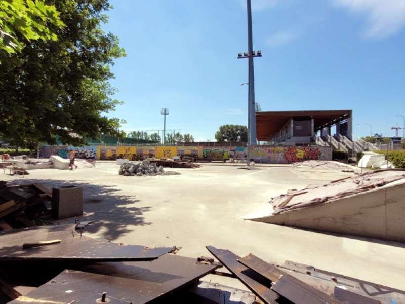 Przebudowa skateparku przy stadionie na finiszu