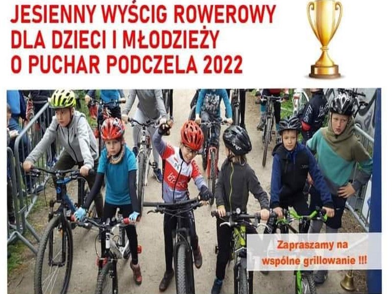 W sobotę Jesienny Wyścig Rowerowy o Puchar Podczela 2022 