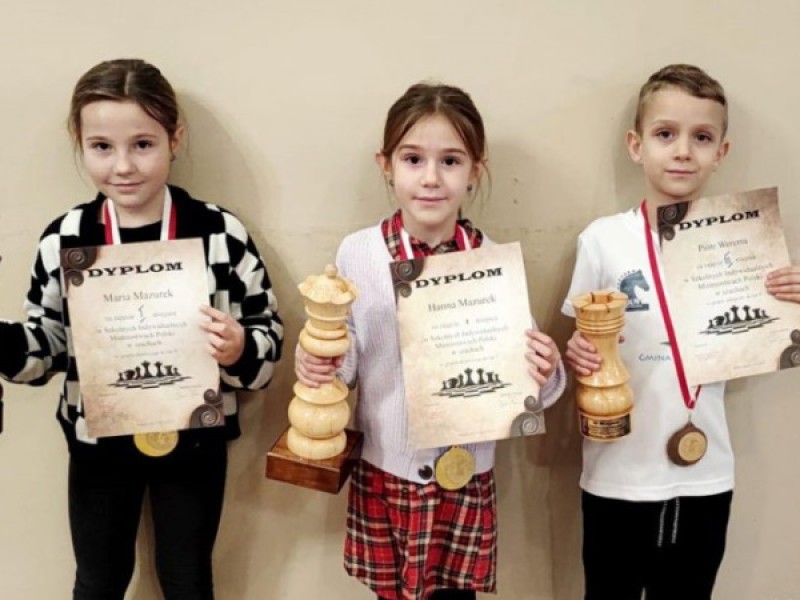 Trzy medale w Szkolnych Indywidualnych Mistrzostwach Polski 