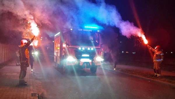 Nowy wóz strażaków z OSP Gościno