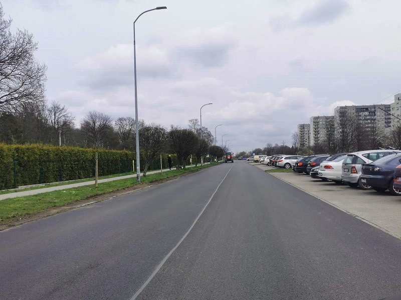 Ulica 4 Dywizji Wojska Polskiego z nową nawierzchnią - remont zakończony