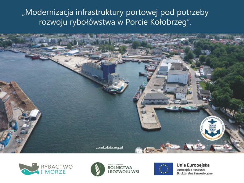 Modernizacja infrastruktury portowej w Porcie Kołobrzeg