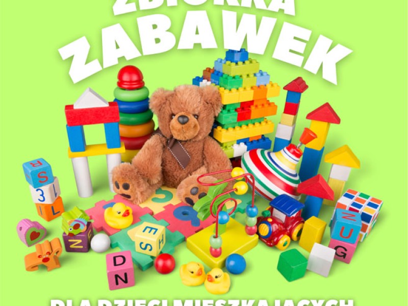 Zbiórka zabawek, słodyczy i balonów dla dzieci z Buczy