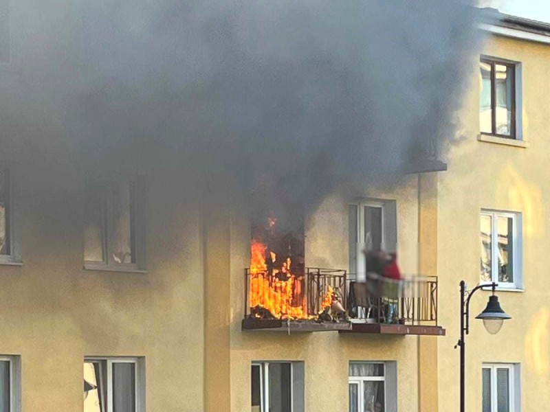 Wybuch gazu na Dworcowej, są ranni, 8 mieszkań uszkodzonych