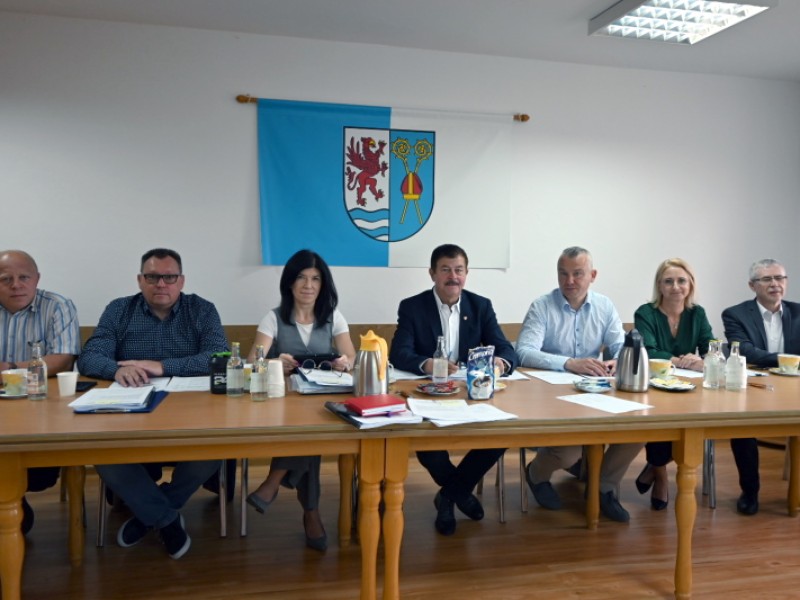 Pierwsze spotkanie nowego Zarządu Powiatu