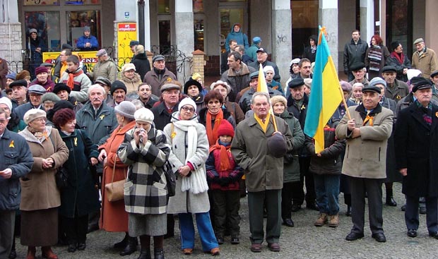 informacje kołobrzeg, ukraina, wiec poparcia
